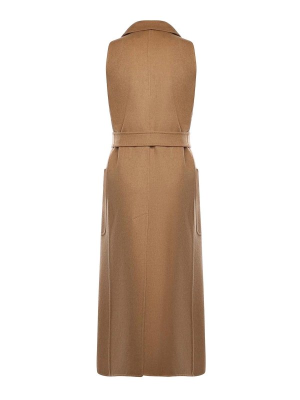 The Best Shops Max Mara: ニーレングスコート - 膝丈コート - ブラウン