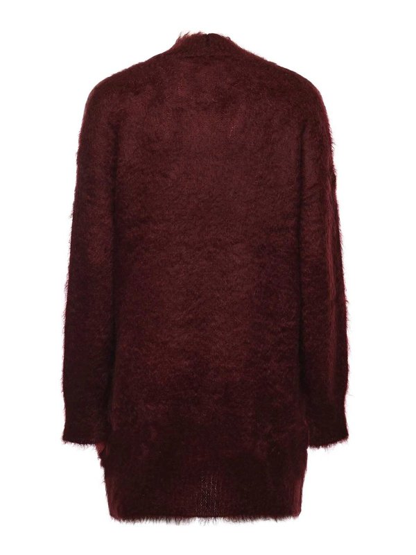 The Best Shops Max Mara: Strickpullover mit Rundhalsausschnitt - Rundhalspullover - Rot