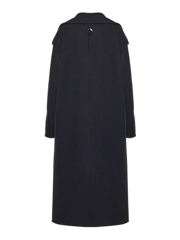 The Best Shops MONCLER: Abrigos semilargos - Abrigo Midi - Azul