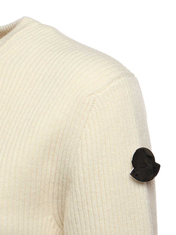 MONCLER: crew necks online - Moncler X Jil Sander Crewneck Sweater