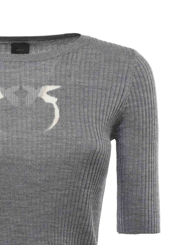 Pinko: クルーネック online - クルーネック - グレー