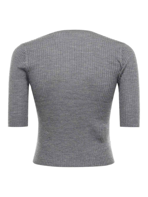 The Best Shops Pinko: クルーネック - クルーネック - グレー