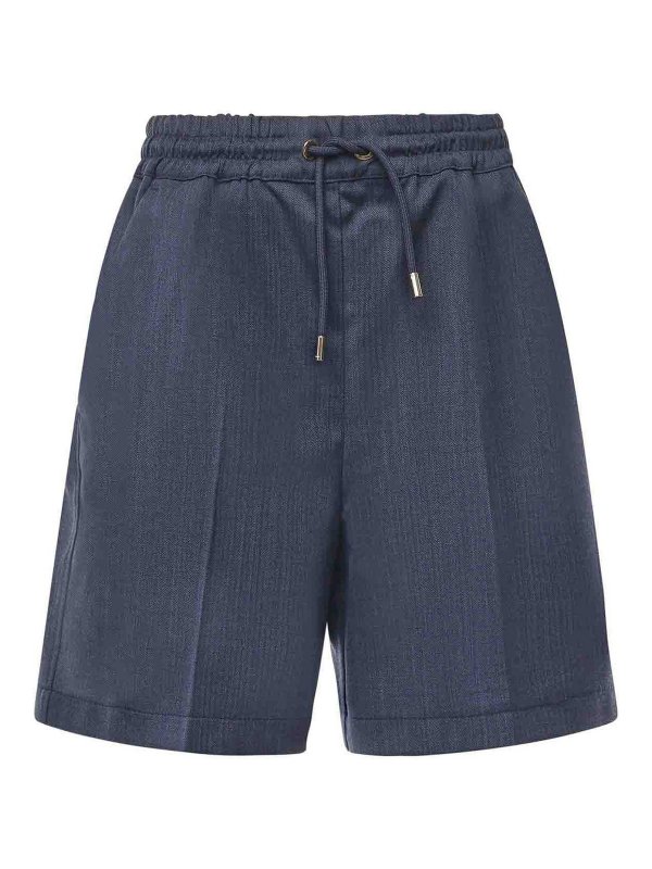 Pinko: Hosen Shorts - Shorts - Blau