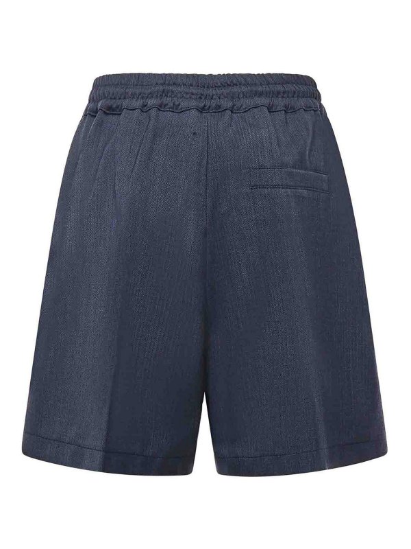 The Best Shops Pinko: Hosen Shorts - Shorts - Blau