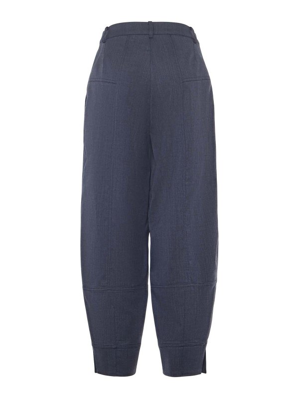 The Best Shops Pinko: カジュアルトラウザー - カジュアルパンツ - ブルー