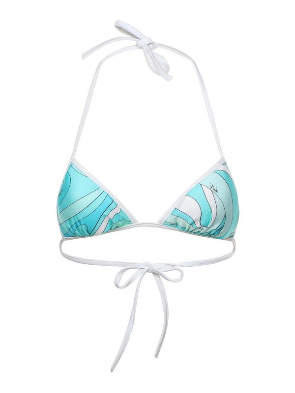 EMILIO PUCCI: Bikinis - Bikini - Azul Claro