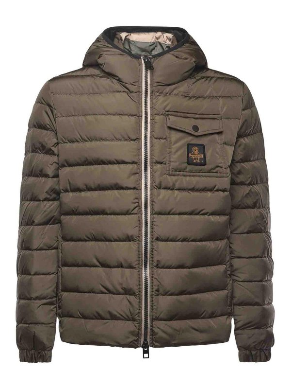 REFRIGIWEAR: padded jackets - Hunter Nylon Down Jacket