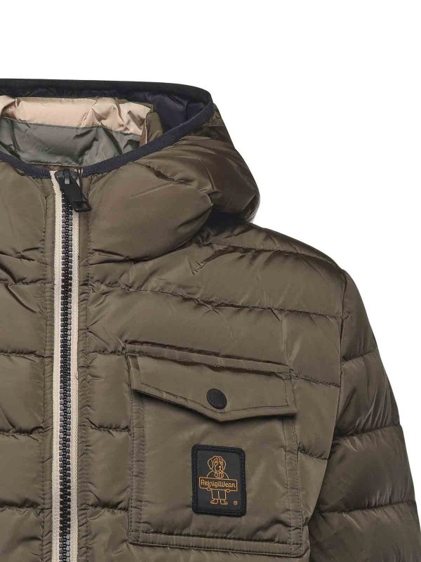 REFRIGIWEAR: padded jackets online - Hunter Nylon Down Jacket