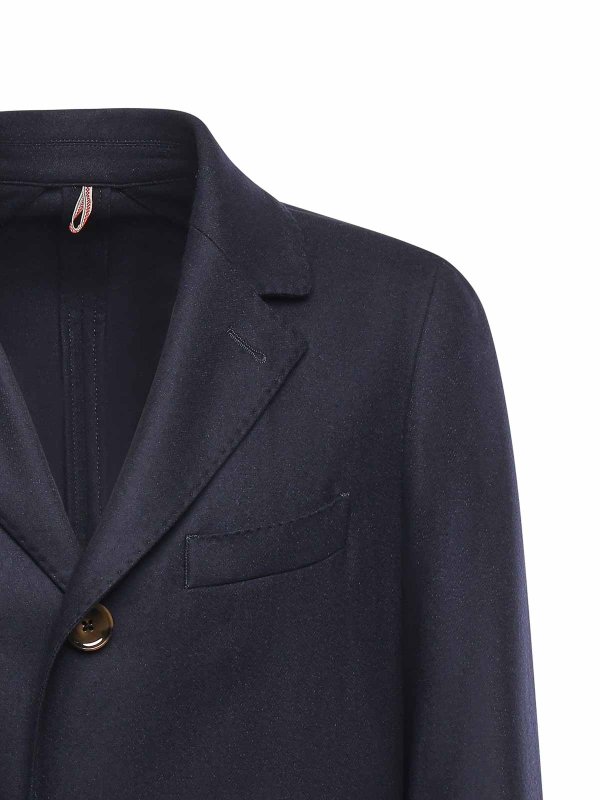 SANTANIELLO: ニーレングスコート online - 膝丈コート - ブルー