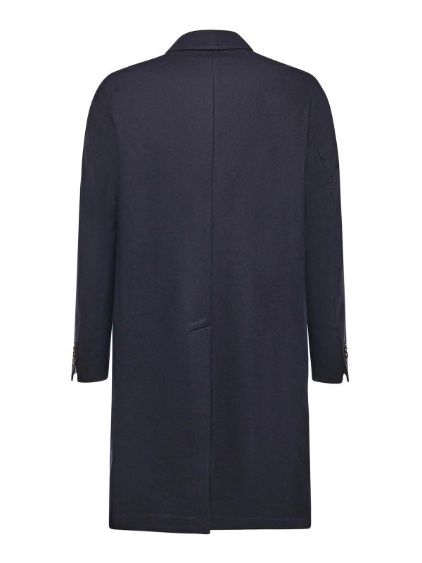 The Best Shops SANTANIELLO: ニーレングスコート - 膝丈コート - ブルー