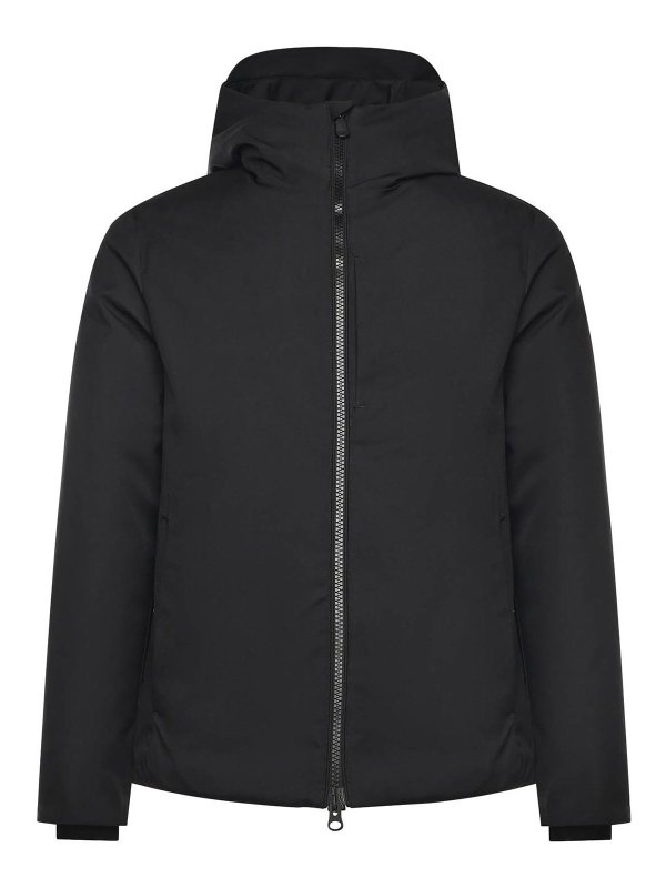 Save The Duck: ダウン・ハイテクジャケット - ダウンジャケット - 黒