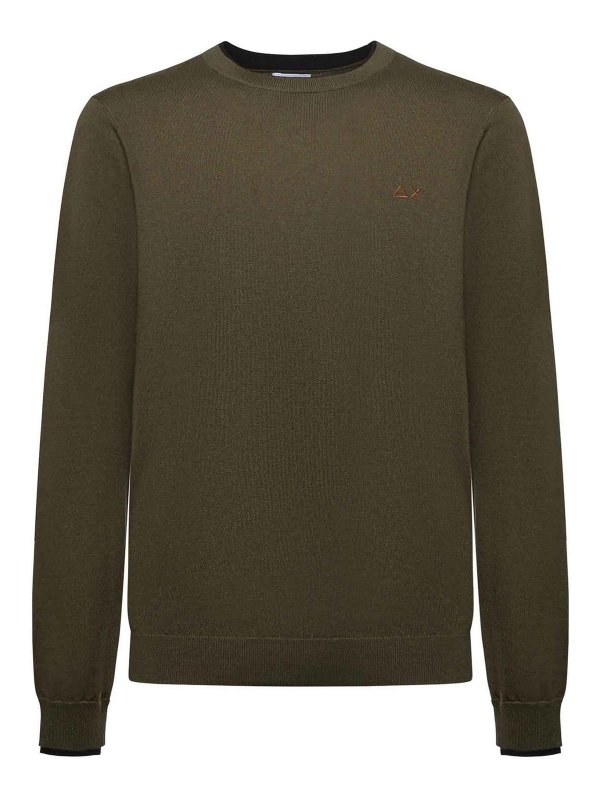 SUN 68: クルーネック - クルーネック - ダークグリーン