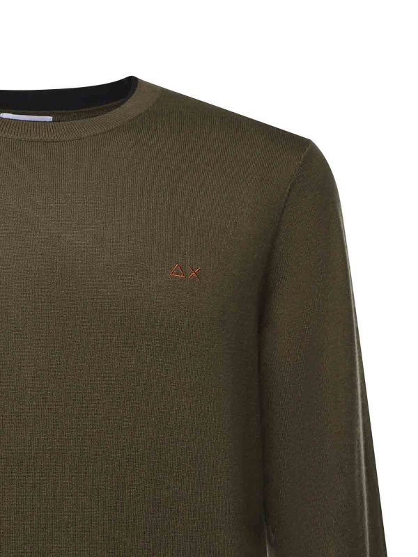 SUN 68: クルーネック online - クルーネック - ダークグリーン