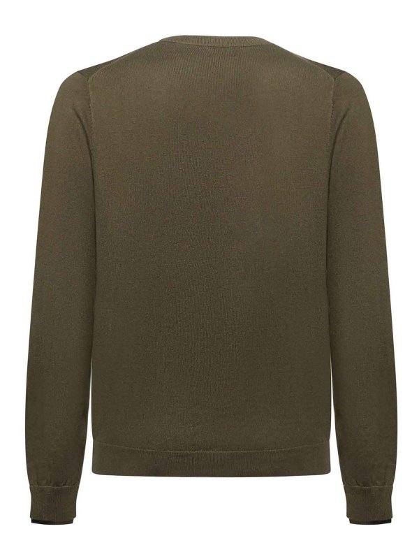 The Best Shops SUN 68: クルーネック - クルーネック - ダークグリーン