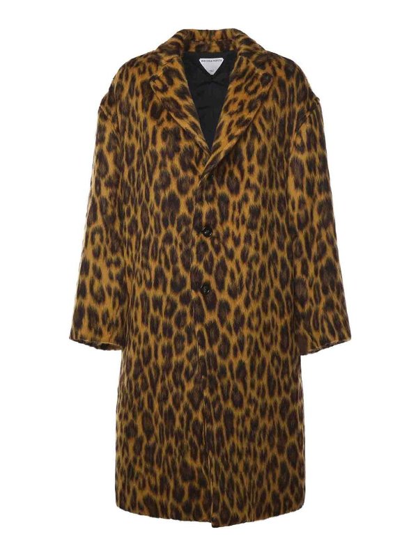 BOTTEGA VENETA: ニーレングスコート - 膝丈コート - 黒