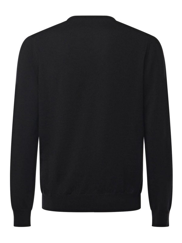 The Best Shops GIULIANO GALIANO: クルーネック - クルーネック - 黒
