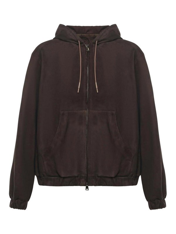 GIULIANO GALIANO: スウェット＆セーター - スウェットシャツ/セーター - ブラウン