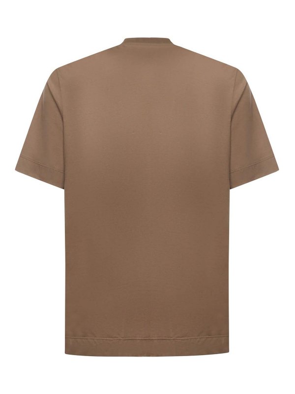 The Best Shops GIULIANO GALIANO: Tシャツ - Tシャツ - グレイッシュブラウン