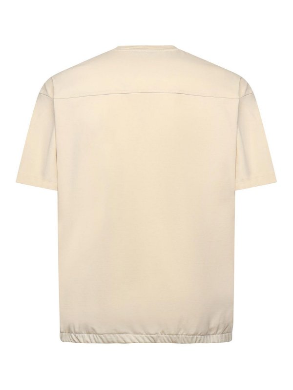 T-Shirt - Beige Replica 
online: GIULIANO GALIANO