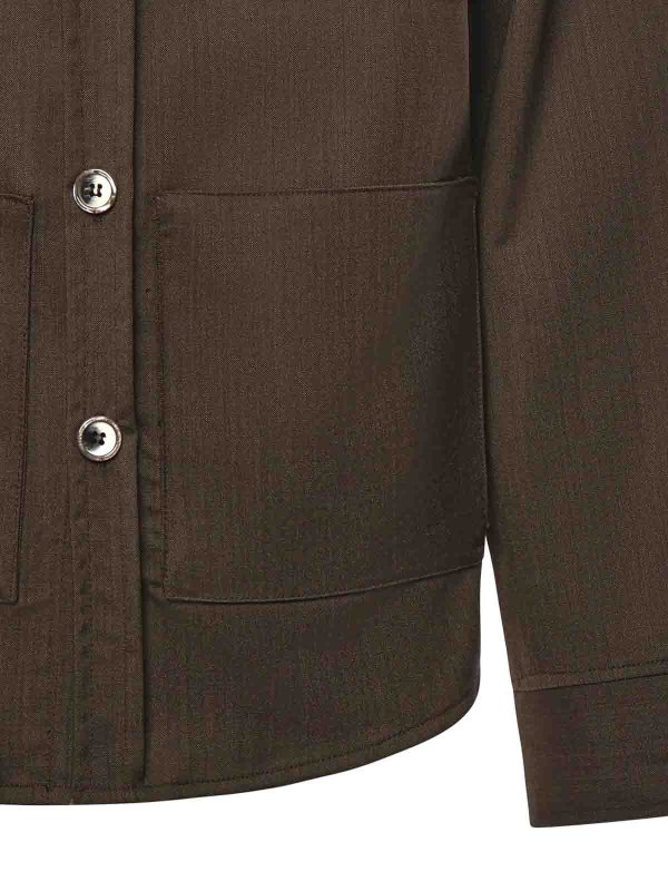 The Best Shops GIULIANO GALIANO: シャツ - シャツ - ブラウン