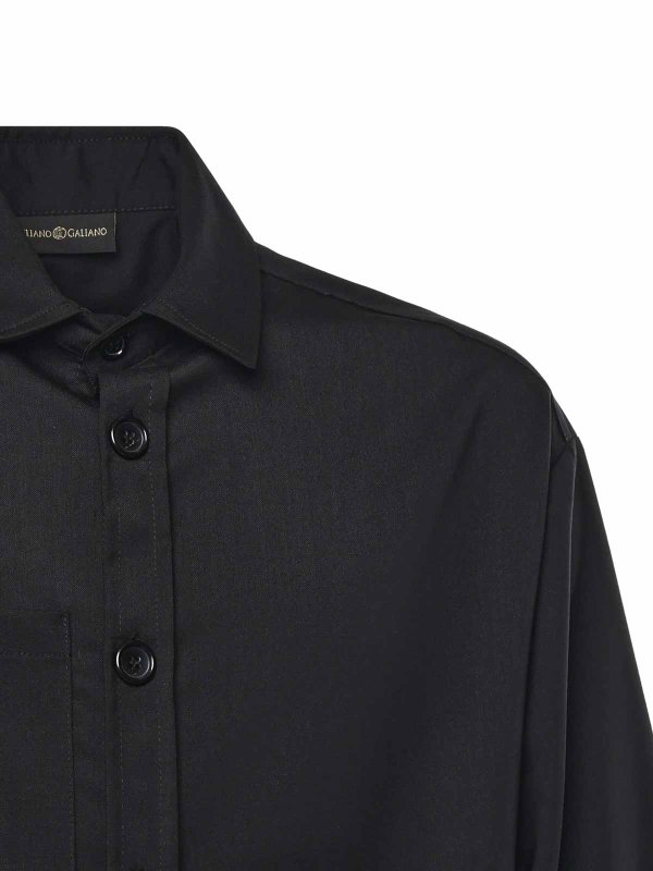 GIULIANO GALIANO: shirts online - Tobhias Wool Shirt