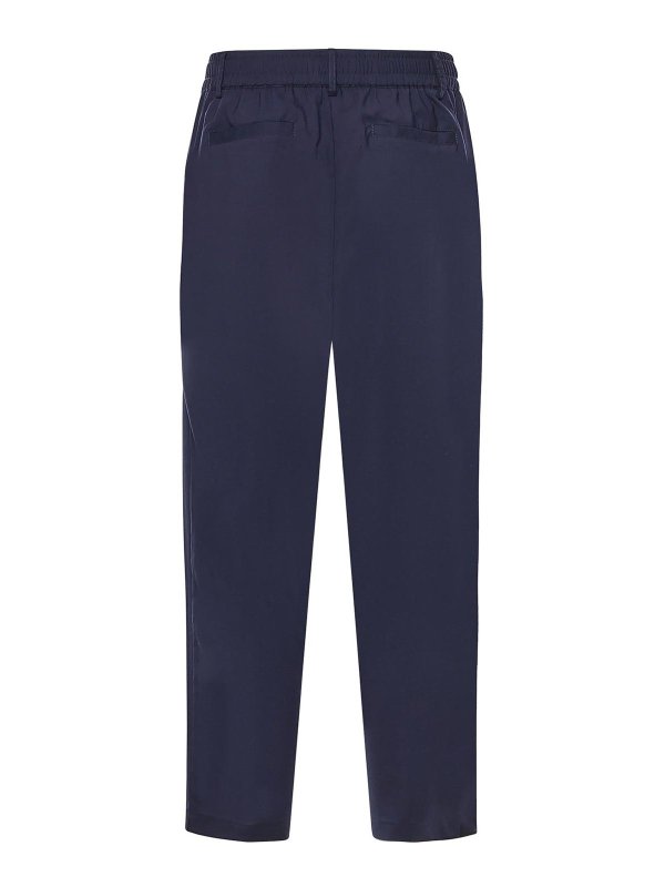 The Best Shops GIULIANO GALIANO: カジュアルトラウザー - カジュアルパンツ - ブルー