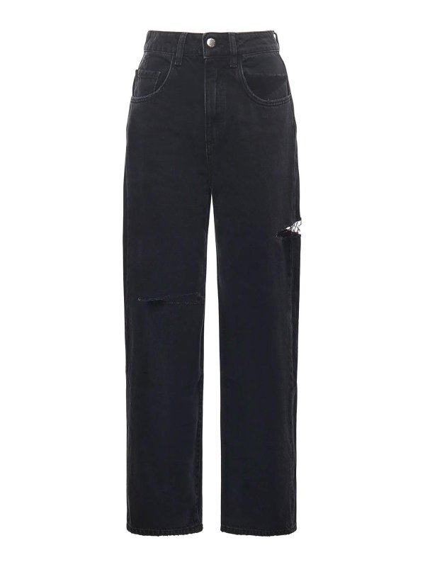 ICON DENIM: Jeans Rectos - Vaqueros Rectos - Azul