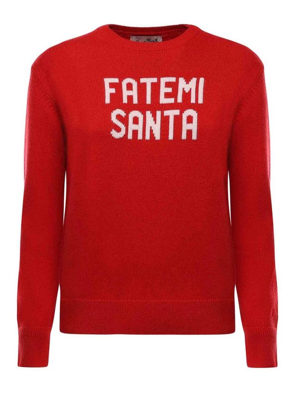 MC2 SAINT BARTH: クルーネック - クルーネック - 赤