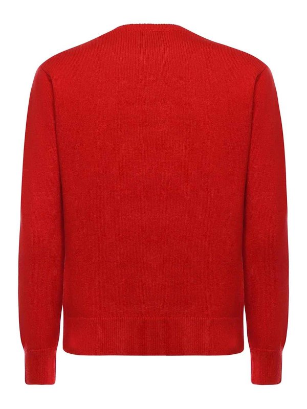 The Best Shops MC2 SAINT BARTH: クルーネック - クルーネック - 赤