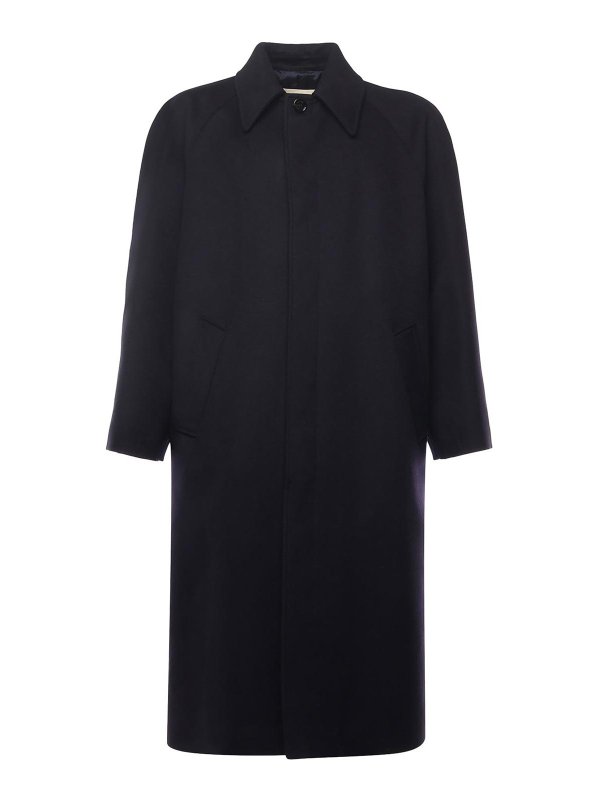 VALENTINO GARAVANI: Knielange Mäntel - Knielanger Mantel - Schwarz