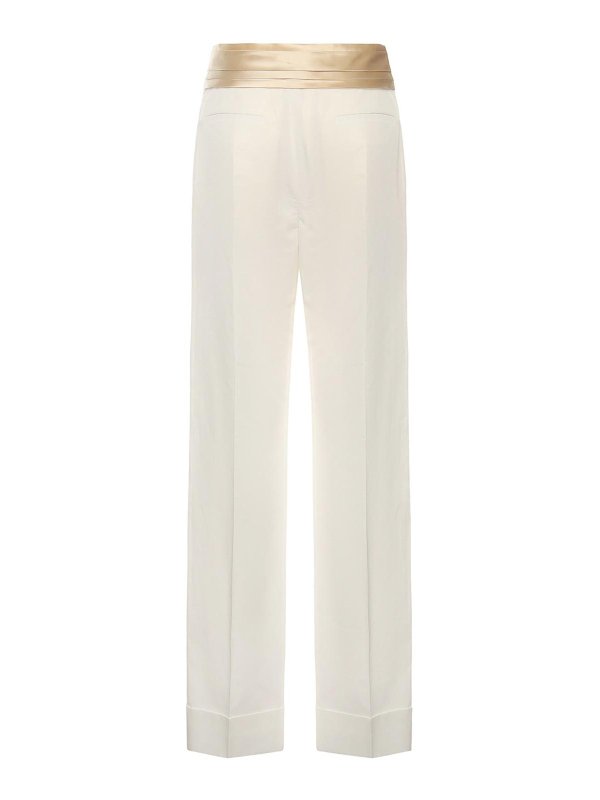 The Best Shops VALENTINO GARAVANI: カジュアルトラウザー - カジュアルパンツ - 白