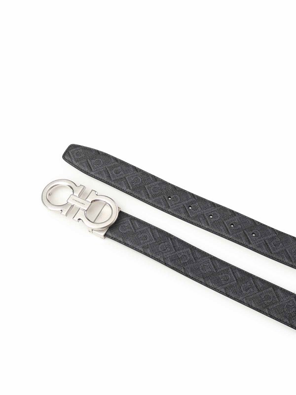 The Best Shops SALVATORE FERRAGAMO: cinture - Cintura Gancini reversibile