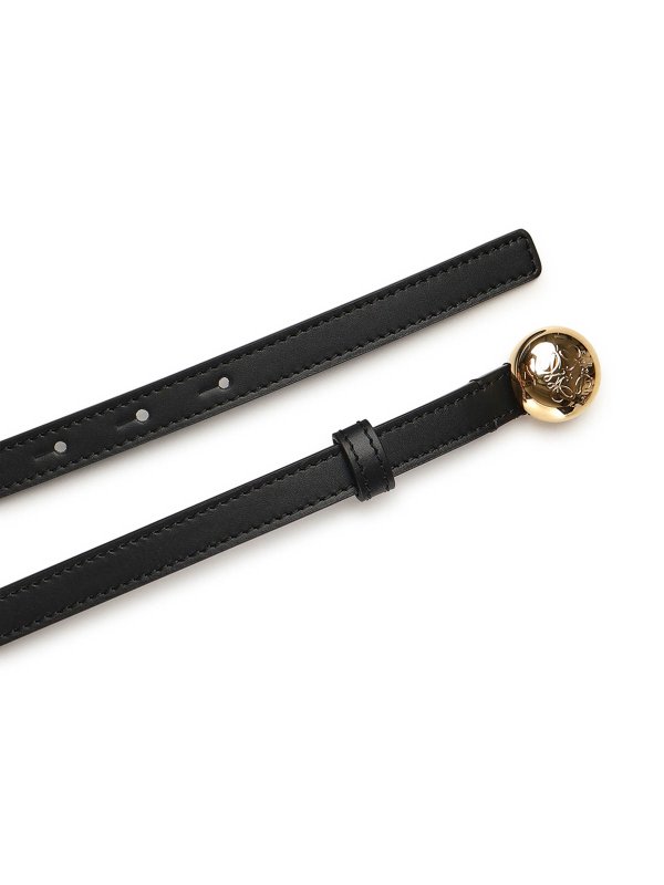 The Best Shops LOEWE: Cinturones - Cinturón - Negro