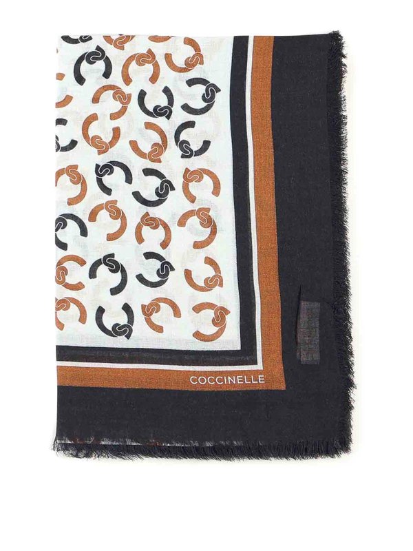 COCCINELLE: scarves - Viscose And Wool Scarf