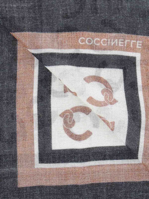 COCCINELLE: scarves online - Viscose And Wool Scarf