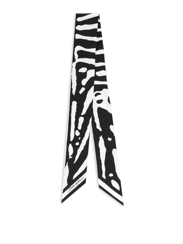 DOLCE & GABBANA: スカーフ - スカーフ - 白