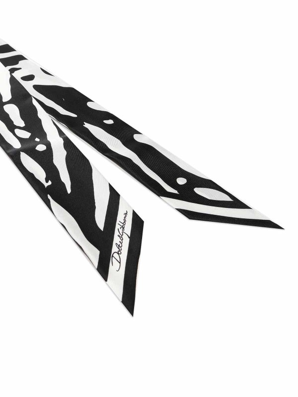 DOLCE & GABBANA: スカーフ online - スカーフ - 白