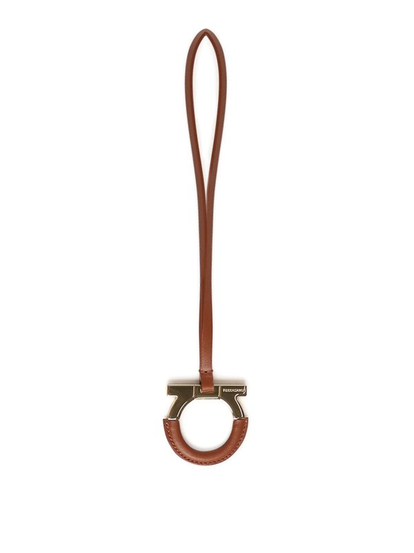 SALVATORE FERRAGAMO: キーホルダー - キーホルダー - ブラウン