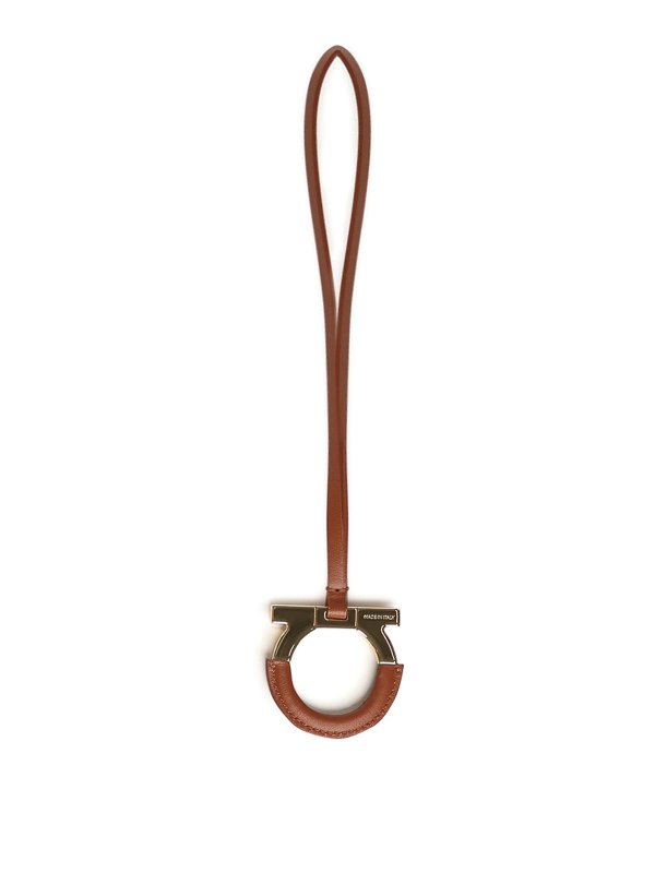 SALVATORE FERRAGAMO: キーホルダー online - キーホルダー - ブラウン