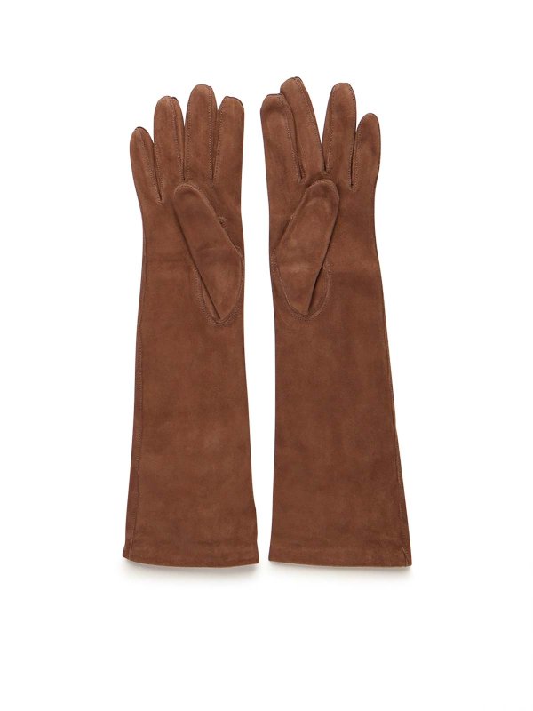 Max Mara: 手袋 online - 手袋 - ブラウン