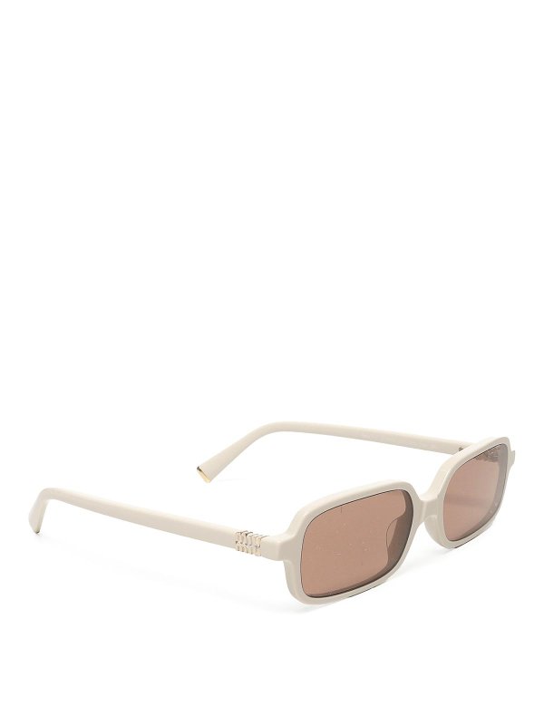 MIU MIU: サングラス online - サングラス - ベージュ