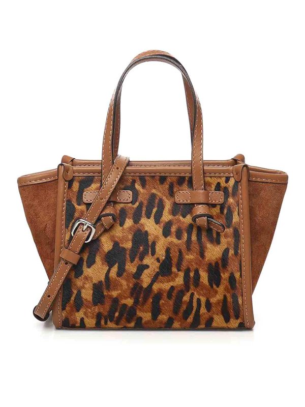 GIANNI CHIARINI: クラッチバッグ - クラッチバッグ - ベージュ