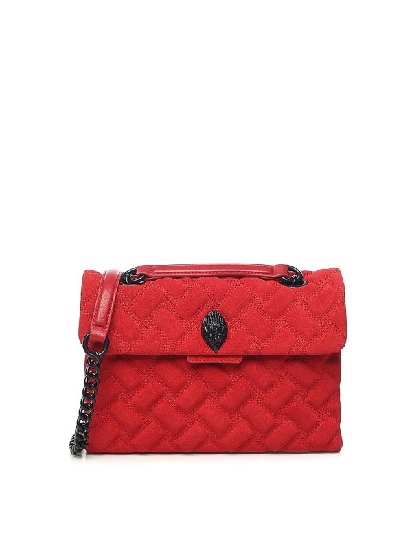 KURT GEIGER: cross body bags - Leather Kensington Bag