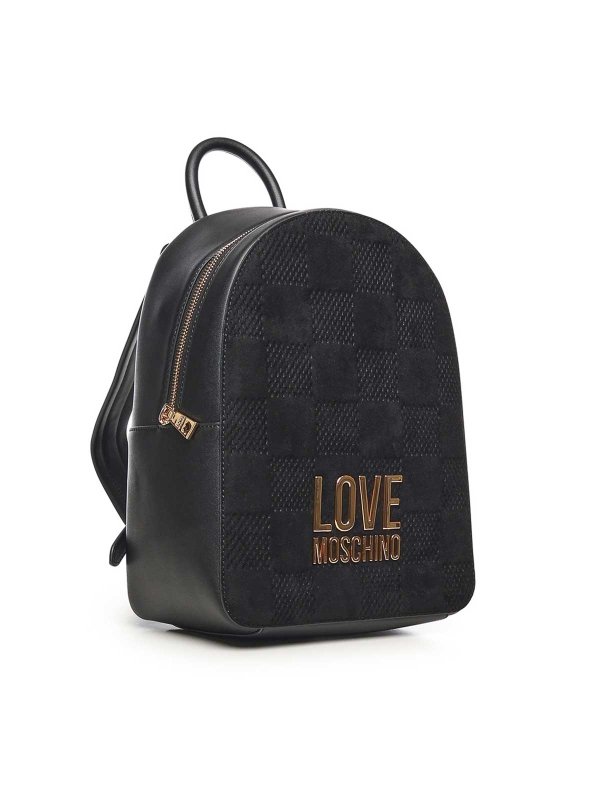 LOVE MOSCHINO: backpacks online - Lettering Logo Backpack
