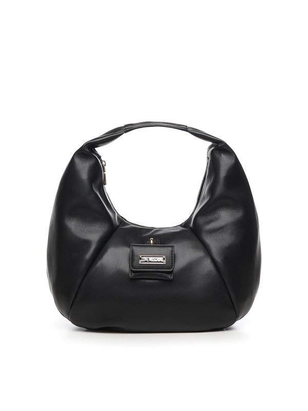 LOVE MOSCHINO: トートバッグ - トートバッグ - 黒