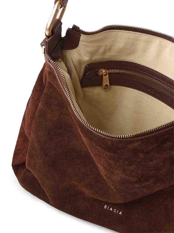 Sac Porté Épaule - Marron Foncé shop online: BIASIA