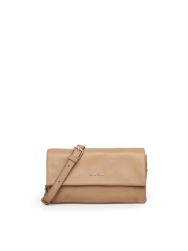 BIASIA: ショルダーバッグ - ショルダーバッグ - ブラウン