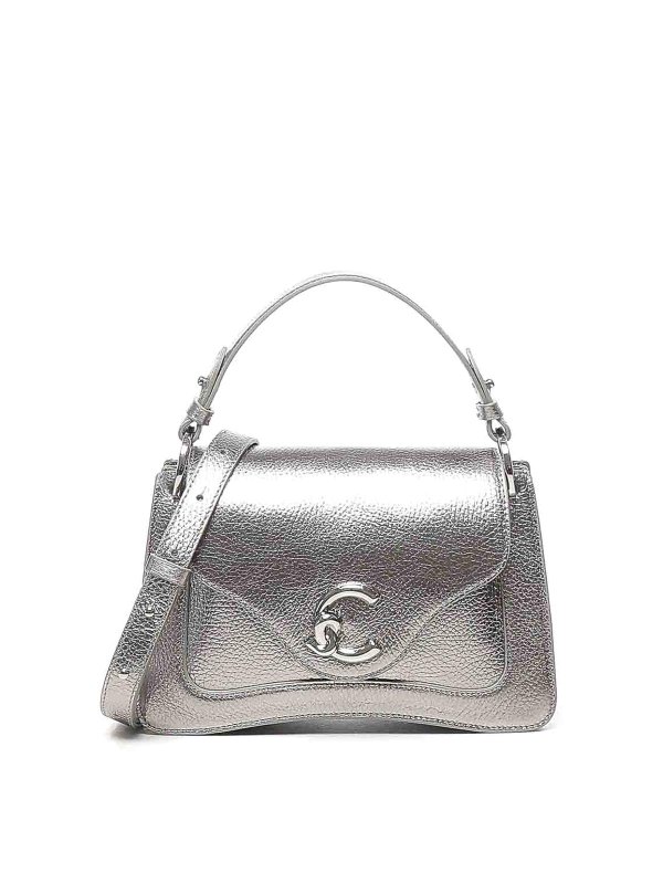 COCCINELLE: Bolsos Shopping - Bolso Shopping - Plata