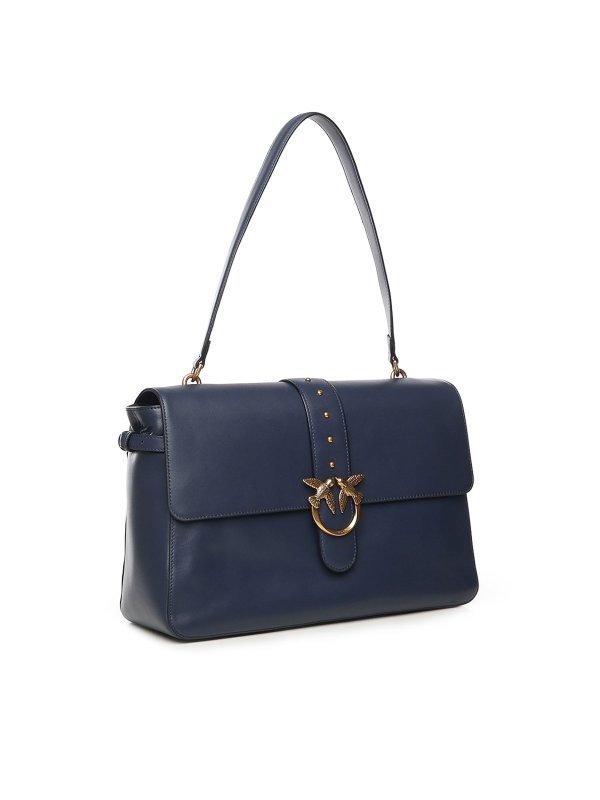 Pinko: shoulder bags online - Love Bag Slouchy Maxi Leather Shoulder Bag