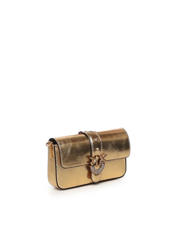 Pinko: Schultertaschen online - Schultertasche - Beige